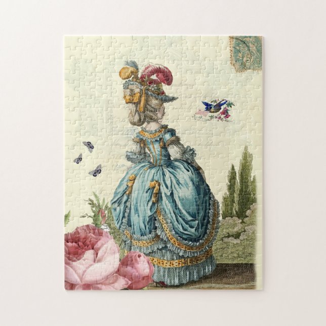 l'Einladung Marie Antoinette , Französisch (Vertikal)