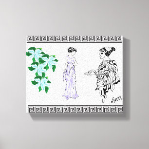 Leinwand: Altgriechisch Leinwanddruck