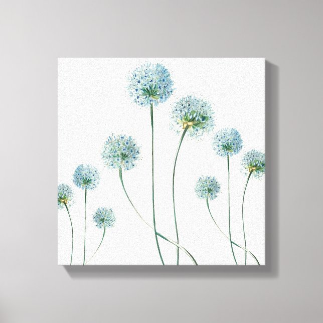 Leinwand Art-Blue-Wildblumen (Vorderseite)