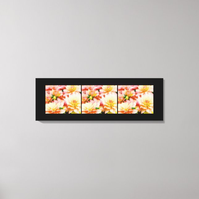Leinwand Art Fall Blume (Vorderseite)
