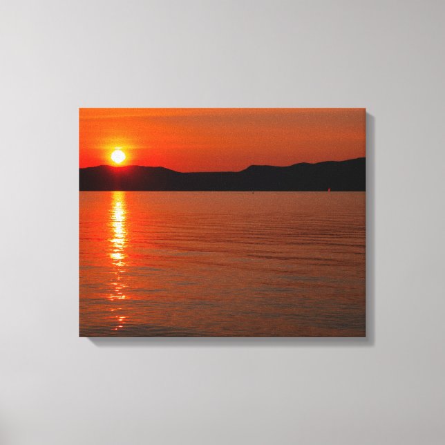 Leinwand Art - Sonnenaufgang (Vorderseite)