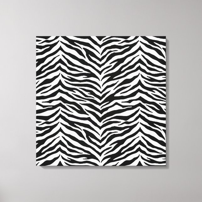 Leinwand Art-Zebra Print (Vorderseite)
