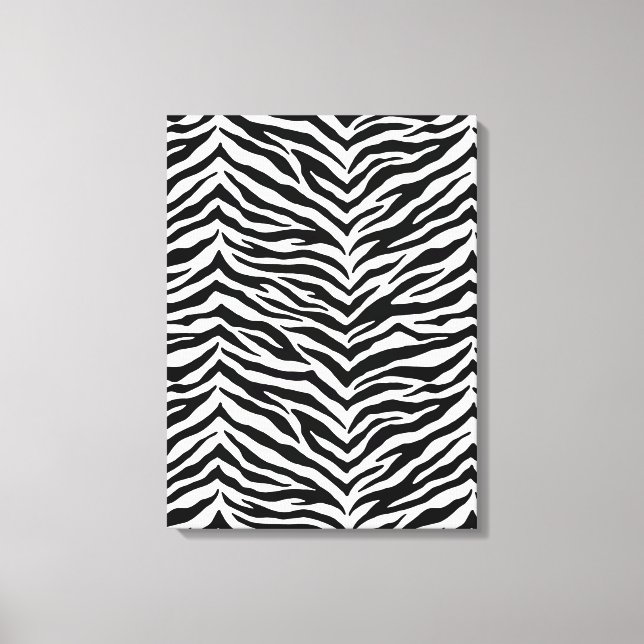 Leinwand Art-Zebra Print (Vorderseite)