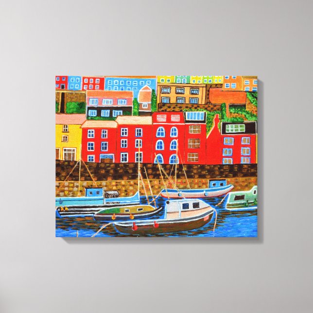 Leinwand aus Devon Brixham  (Vorderseite)
