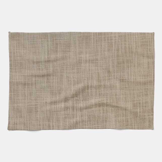 Leinwand aus Jute Sack Hintergrund Handtuch (Horizontal)