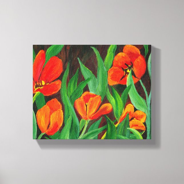 Leinwand aus rotem Tulips (Vorderseite)