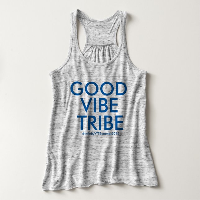 Leinwand-Bella-Flöte-Racerback-Tank Tank Top (Design Vorderseite)