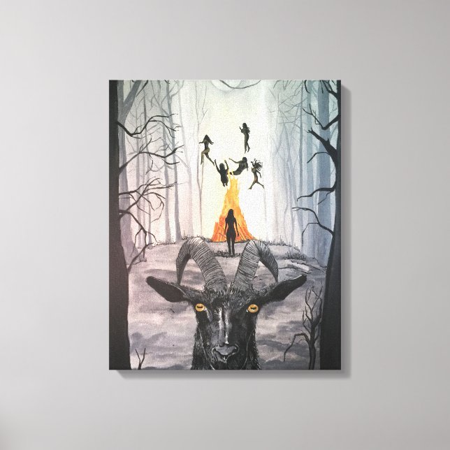 Leinwand Black Phillip Art (Vorderseite)