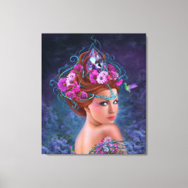 Leinwand Blume Queen