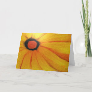 Leinwand Daisy Grußkarten Karte