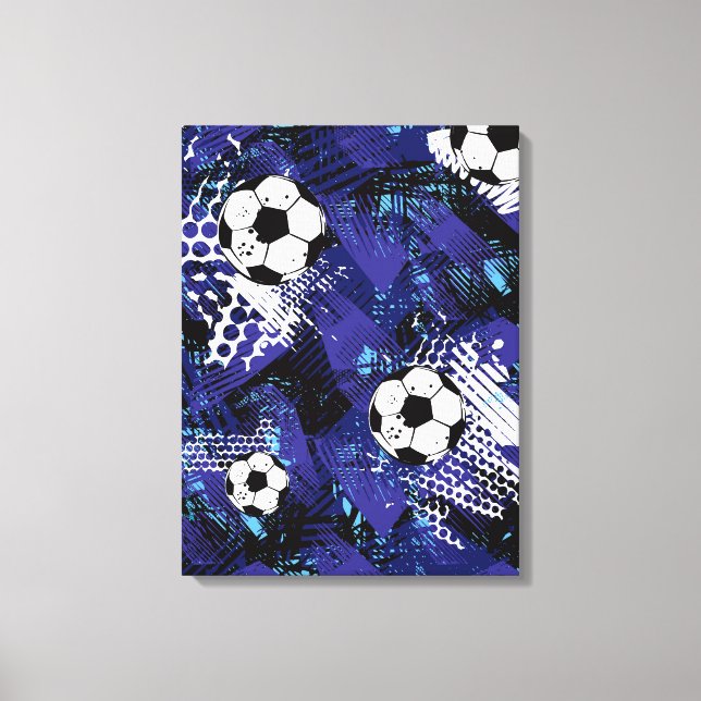 Leinwand der Fußball-Wände Kunst (Vorderseite)