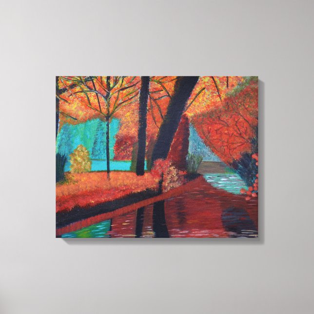 Leinwand der Herbstträume (Vorderseite)