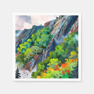 Leinwand der Natur Serviette