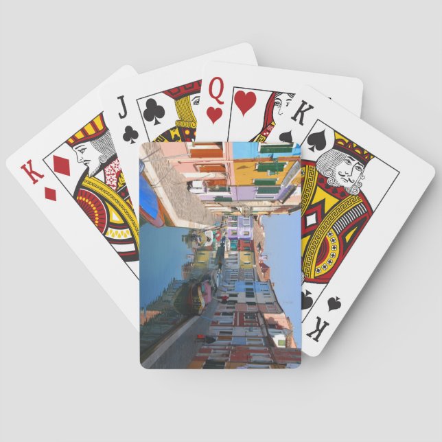 Leinwand der schönen Kunst Spielkarten (Rückseite)