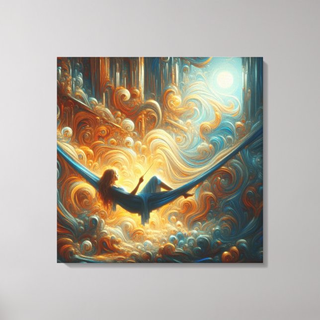 Leinwand der Wolkenkönigin (Vorderseite)