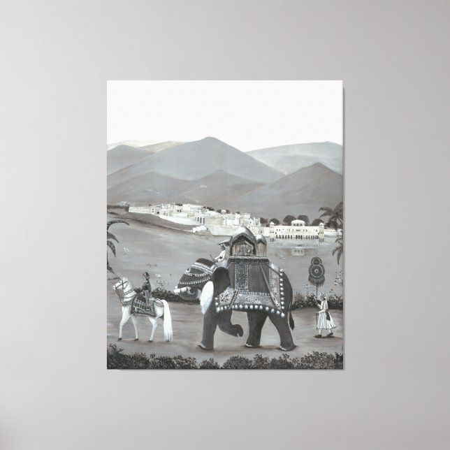 Leinwand des indischen Kulturerbes (Vorderseite)