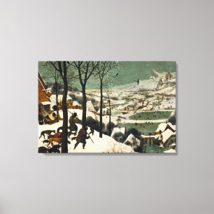 Leinwand Die Jäger im Schnee Pieter Bruegel