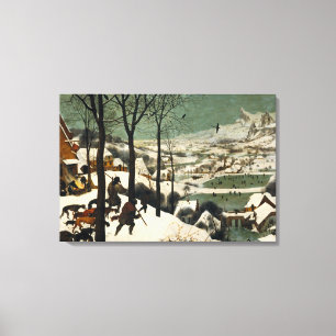 Leinwand Die Jäger im Schneeflotter Bruegel