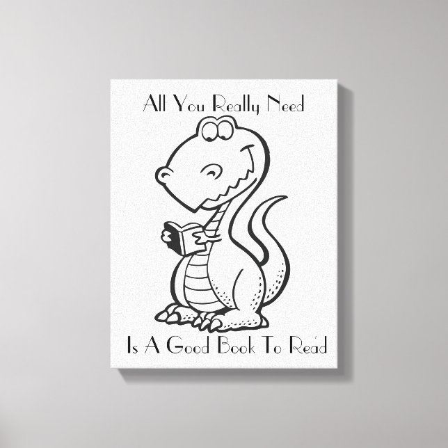 Leinwand Dinosaur (Vorderseite)