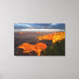 Leinwand-Druck des Hopi-Punkt-Sonnenuntergang-1 Leinwanddruck