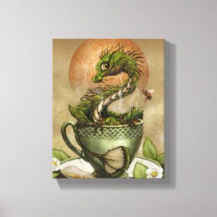 Leinwand-Druck des Tee-Drache-8x10 Leinwanddruck
