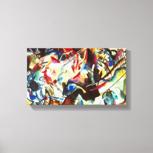 Leinwand-Druck Kandinsky Zusammensetzungs-VI Leinwanddruck