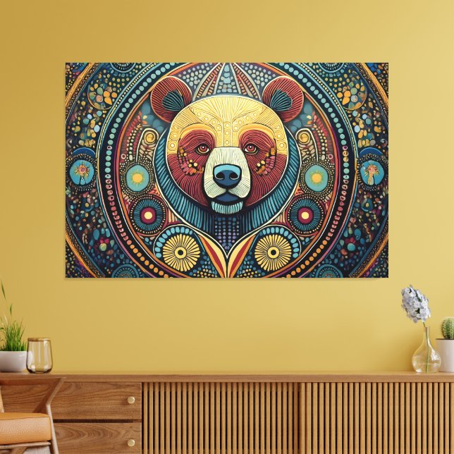 Leinwand für abstrakte Kunst (Insitu (Wohnzimmer))