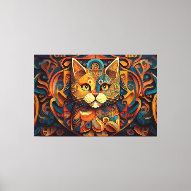 Leinwand für abstrakte Kunst (Vorderseite)