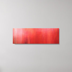 Leinwand für die rote Leinwand von Ember Glow Haze