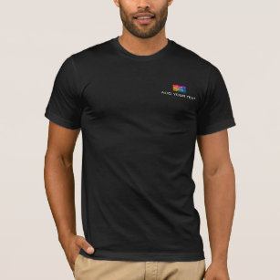 Leinwand für männliche Vorder- und Rückseite T-Shirt