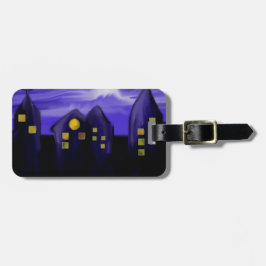 Leinwand Gepäckanhänger