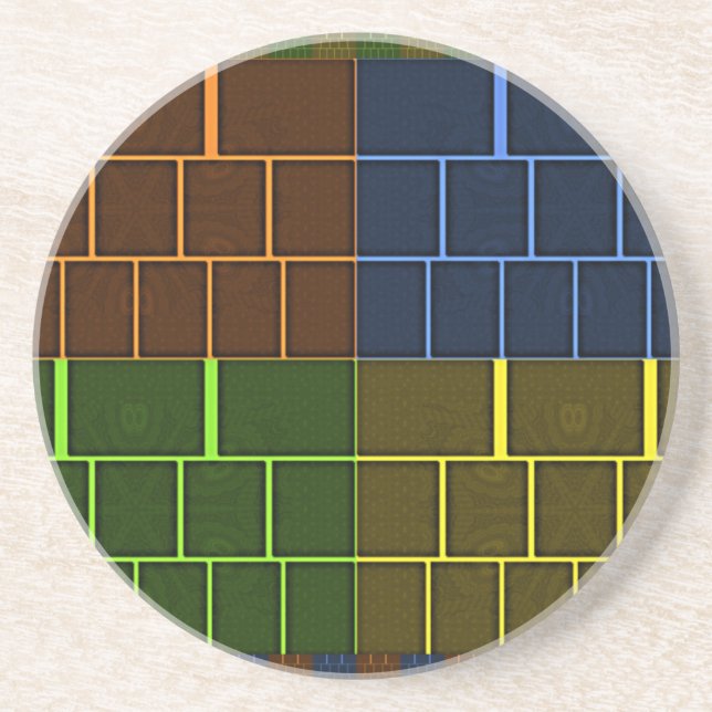 Leinwand Getränkeuntersetzer (Vorne)