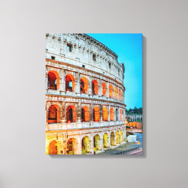 Leinwand Kolosseum Rom Italien (Vorderseite)