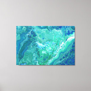 Leinwand-Kunst-Druck - "Atlantis " Leinwanddruck