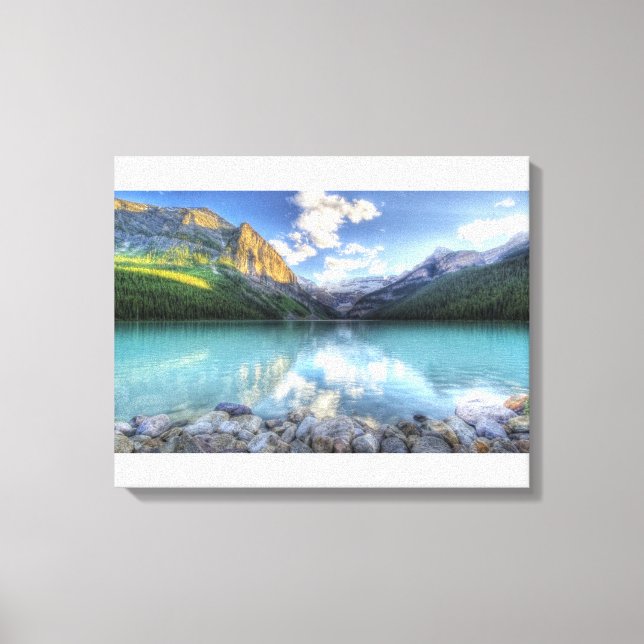 Leinwand Kunst mit lebendigen Naturbildern (Vorderseite)