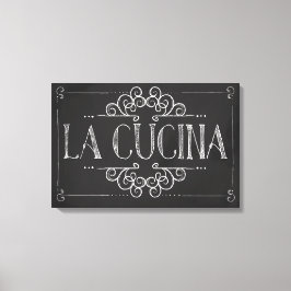 Leinwand "La Cucina"