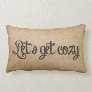 Leinwand lässt Cozy erhalten Lendenkissen