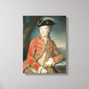 Leinwand Marie Antoinette Jagdbekleidung Kreutzing