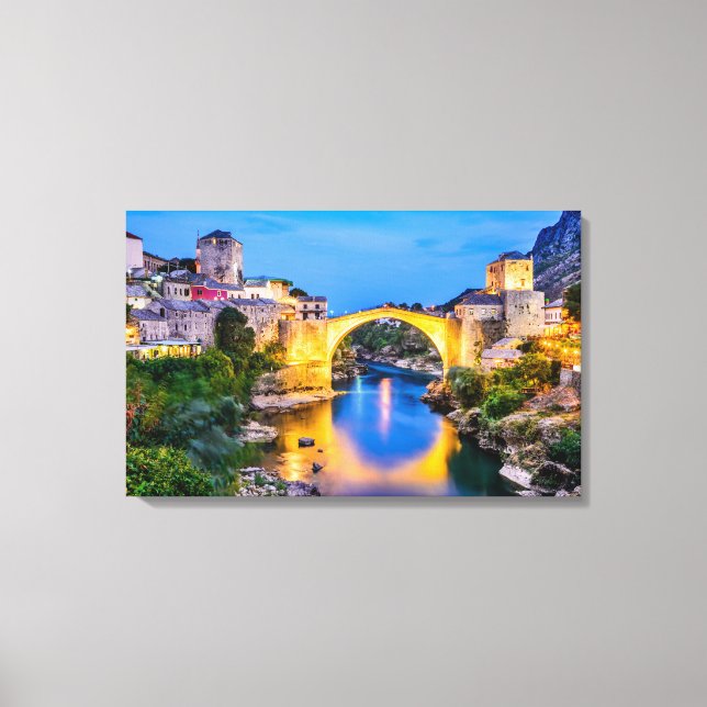 Leinwand Mostar (Vorderseite)