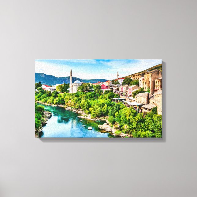 Leinwand Mostar (Vorderseite)
