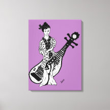 Leinwand packen Geisha Girl
