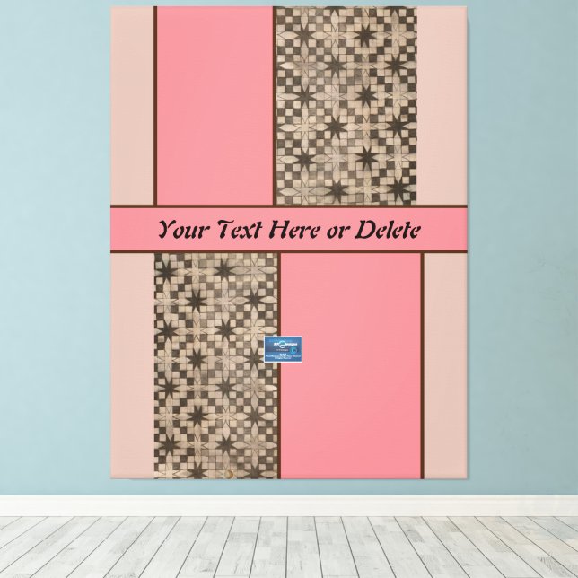 Leinwand (Peach LED S.C.C.) RFPMDesign ©️ 2023/4 (Insitu (Holzboden))