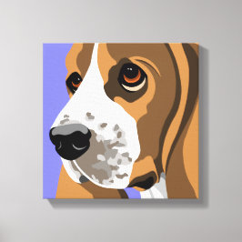 Leinwand Prints von Basset Hound