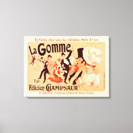 Leinwand Reproduction Vintag French poster