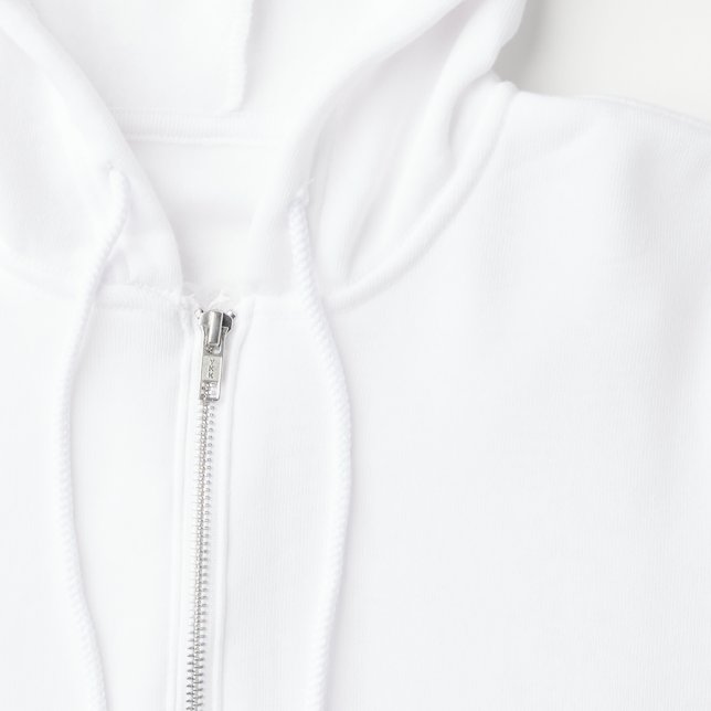 Leinwand Sweater Hoodie (Detail-Kragen)