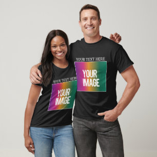 Leinwand-T - Shirt für Männer Bildformate hinzufüg