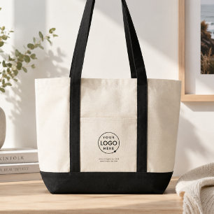 Leinwand-Tasche   Individuelle Logo-Geschäftstasch Tragetasche