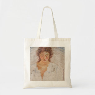Leinwand-Tasche mit Engel Tragetasche