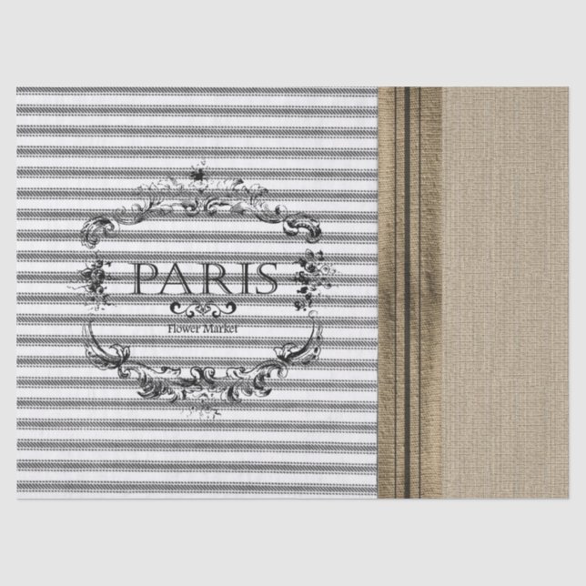 Leinwand-tickendes Paris-Seidenpapier Seidenpapier (Vorderseite)
