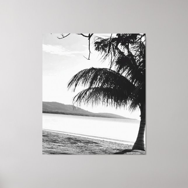 Leinwand Tropischer Strand (Vorderseite)